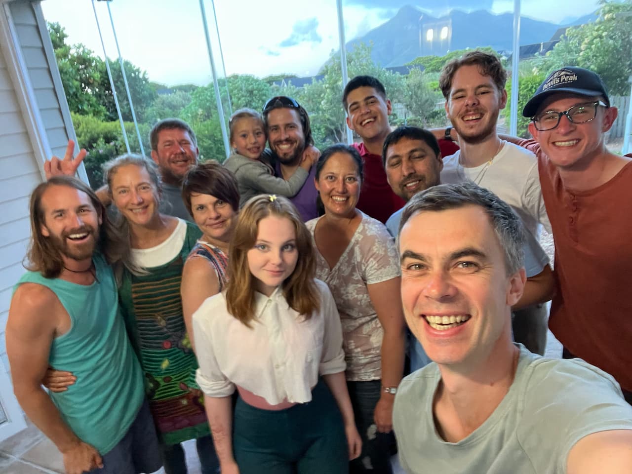 Friends gathering in a Sunrise Church small group